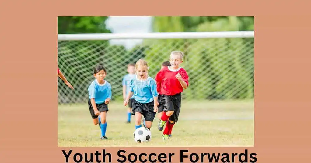 Youth soccer positions forward