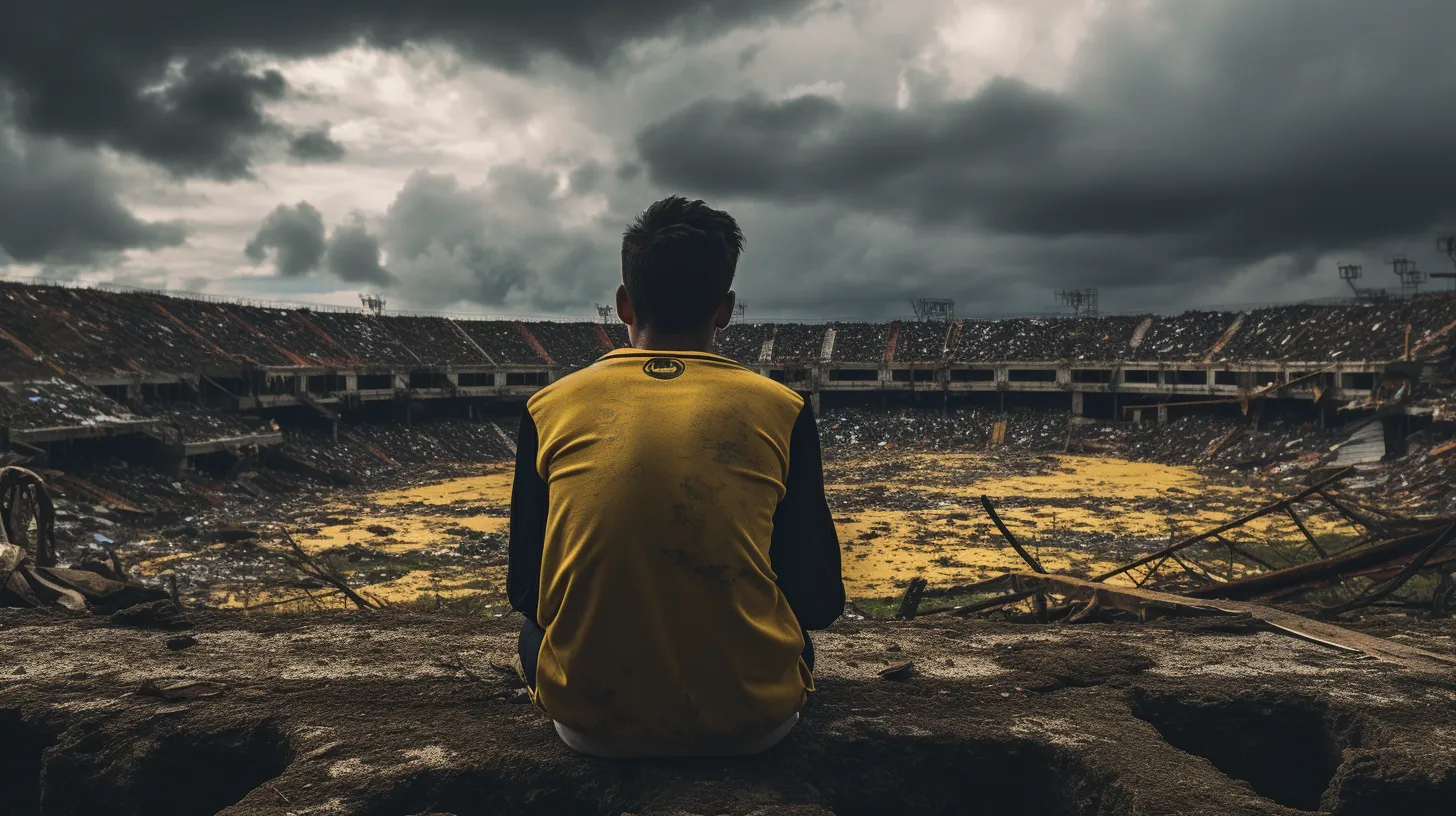 stadium under a heavy stormy sky v 52 ar 169